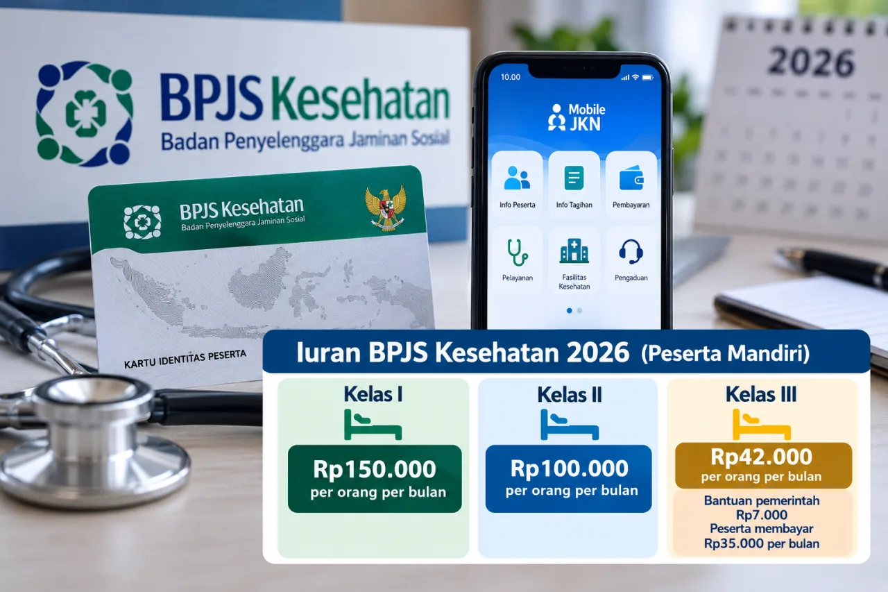 Biaya BPJS Kesehatan 2026