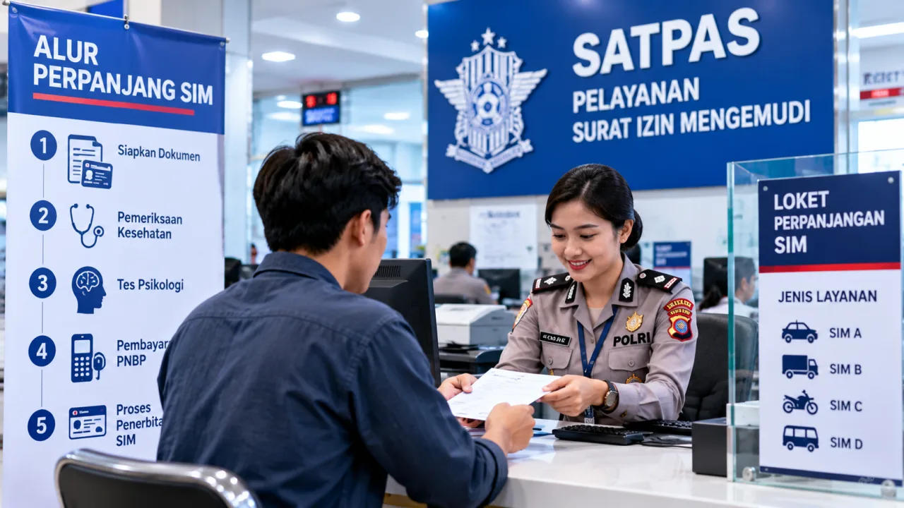 Biaya Perpanjang SIM 2026